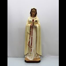 28" Rosa Mystica-Plaster Statue SKU 421-1140